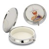NKlaus Silver Metal Case Chalice Motif 5 x 1.5 cm