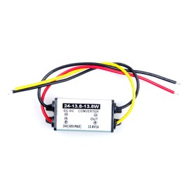 LIVISN DC 24V 36V (16-40V) Step Down to 13.8v 1a Waterproof Buck Converter Voltage Regulator Power Supply Transformer