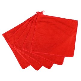 SIXTOL CAR Detailing WASH Towel Set 5 | Mikrofasertücher Auto | Poliertücher | Reinigungstücher | Auto Mikrofaser | 25x25cm | 450g/m2 | Lackschonend | 5 Stück