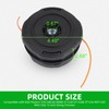 Niaimei EGO Power+ AH1530 AH1531 Trimmer Head Replacement Rapid Reload