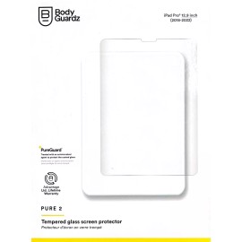 For Apple BodyGuardz Pure 2 Tempered Glass Screen Protector-12.9