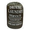Real Home Innovations Heavy Duty Large Canvas Laundry Bag, Green