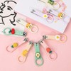 [Out_63] 3D Illustration Mini Character Portable Nail Organizer - Avocado／FREE / [아우트_63]입체 일러스트 미니 캐릭터 휴대용 네일정리 - 아보카도／FREE