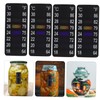 LABRIMP 32 Pcs Tank Temperature Sticker Stickers Thermometer Temperature Strips