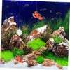 iplusmile 2pcs Floating Diver Figurine Cute Aquarium Diver Decor for