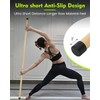 P Polerden Yoga Stick, 58 inches Stretching Stick for Mobility,