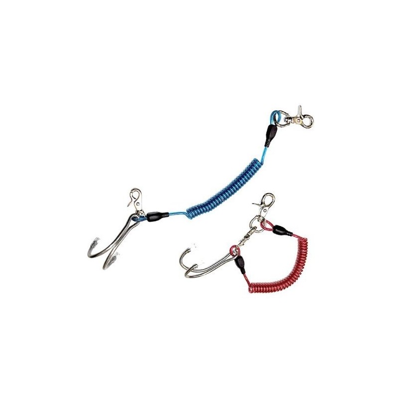 PROBLUE Pro Blue Coiled Current Hook 2 AC-94-2 Drift Dive