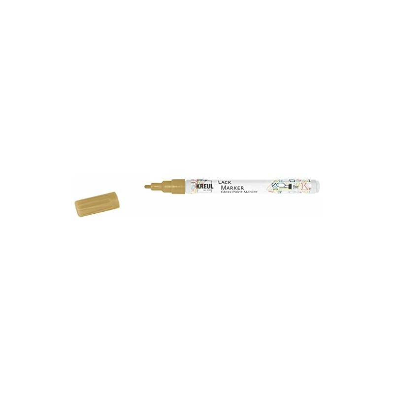 KREUL Paint Pen, Fine, Round Tip, 1-2 mm