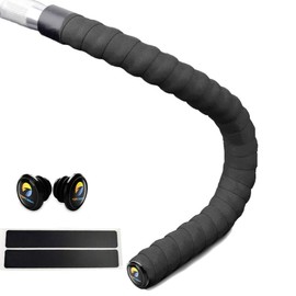 TOPCABIN® Camouflage Series Comfort GEL Road Bike Handlebar Tape Bike Bar Tape with Reflective Bar Plugs