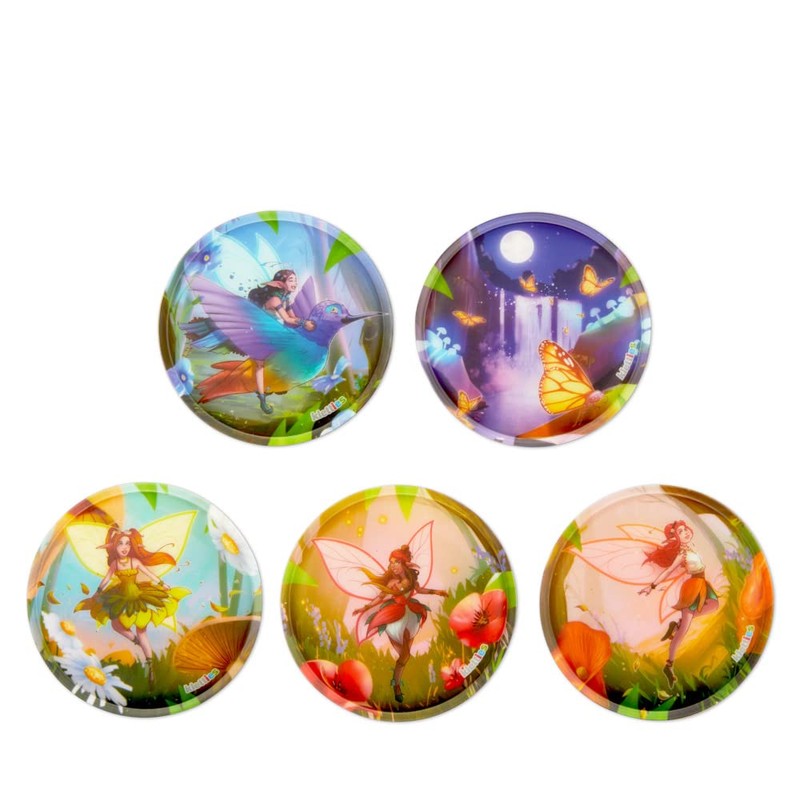 ergobag Velcro Set 5 Pieces Velcro, Forest Fairies - Colourful