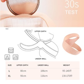 XFSRG Abdominal Belt Pregnancy Belt Abdominal Support Pregnancy for Pregnancy Belt - Supports Waist Back Belly