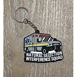 Funny/Joke - Ambulance, EMT, EMS, Paramedic Keyring, Key Chain.