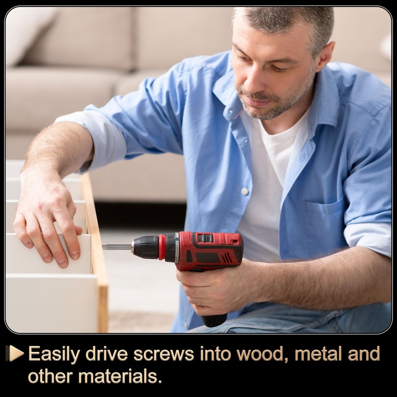 sourcing map T25 Torx Head Screwdriver Bit 1/4" Hex Shank