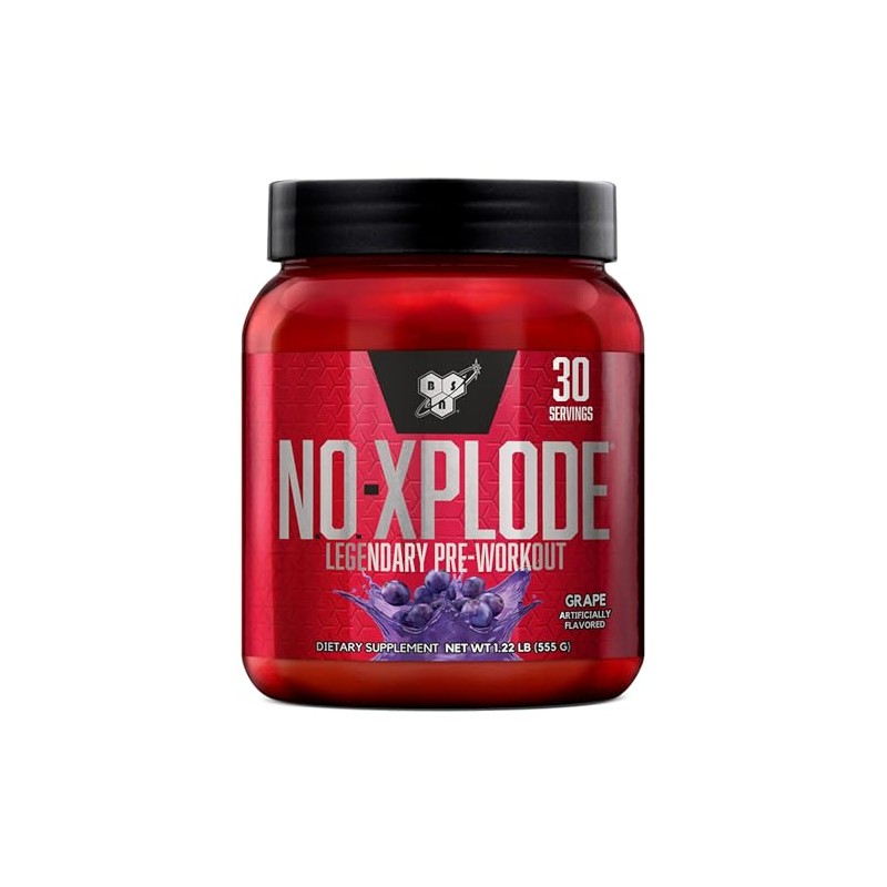 BSN N.O.-XPLODE, Grape, 1.22 lb (30 Servings)