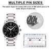 Watch Strap Removal Tool, 360pcsWatch Strap Pins Various Sizes(8-25mm), Watch