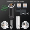 KitchenBoss Sous Vide Machine:Precision Sous-vide Cooker Immersion Circulator, IPX7 Waterproof
