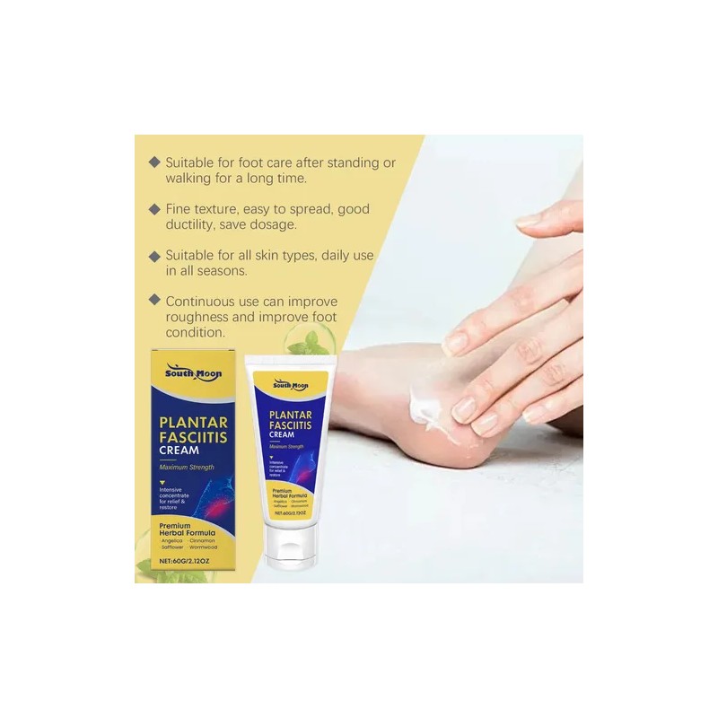 Ay -- Crema Para El Alivio De La Fascitis Plantar,