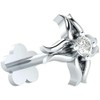 Natural Diamond Flower Nose Ring Sterling Silver Nose Stud in