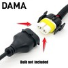 DAMA H11 H8 Bulb Socket Adapter Wire Harness Extension Connector