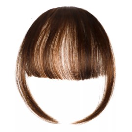 MUJER Pelucas Con Clip Copete Fleco Postizo Sinteticas Flequillo