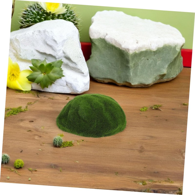 BESPORTBLE Moss Centerpiece Artificial Balls for Garden Cylindrical Decorative Balls
