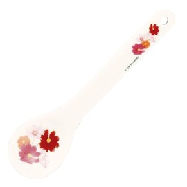 Yamaka Shoten x HIBIYA-KADAN HBK14-850 "Flower Language Autumn Cherry Blossom" Ceramic, Teaspoon, 5.1 x 1.2 inches (13 x 3 cm), Hibiya Flower Beds, Mother's Day Gift, Birthday Gift, Women's