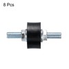 QUARKZMAN Pack of 8 M8 x 23 mm Rubber Buffer