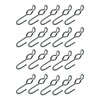 Stevens Lake Parts Set of 20 SJ Hooks for Rubber