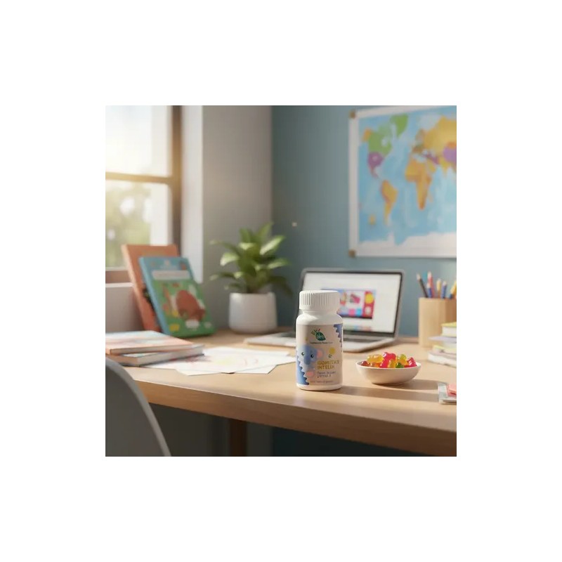 Gomitas Niños Intelix Melena De Leon Omega 3 Concentración