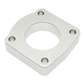 JINGLING Otti Otti RX RZ H91W H92W Turbo 3G83 Engine Throttle Spacer Throttle Body Spacer Aluminum Fuel Economy Boost Horsepower Boost Torque 1 Piece Silver