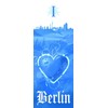 Hertha BSC Berlin Scarf – Blue/White Stripes – Navy Fan