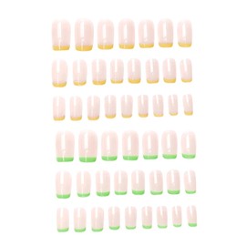 Vaguelly 2 Sets Creative Nail Art Decals for Women Stylish Fake Nail Tips for Unique Manicure Decoration Easy to Apply Durable for DIY Fashion Designs