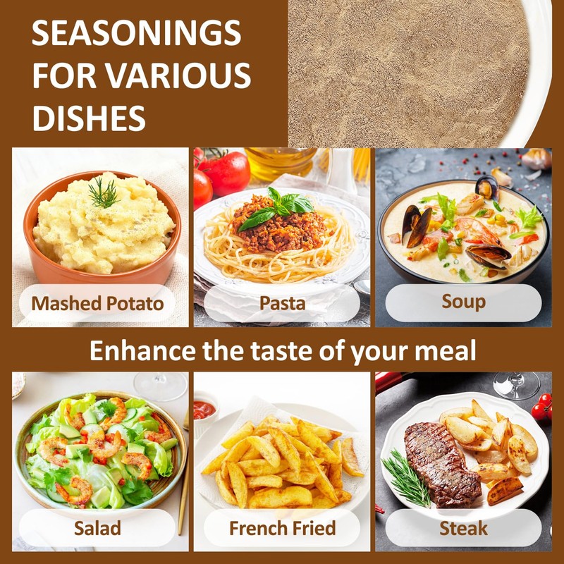 Yimi Onion and Mushroom Seasoning Mix, Umami Flavor, Finely Ground