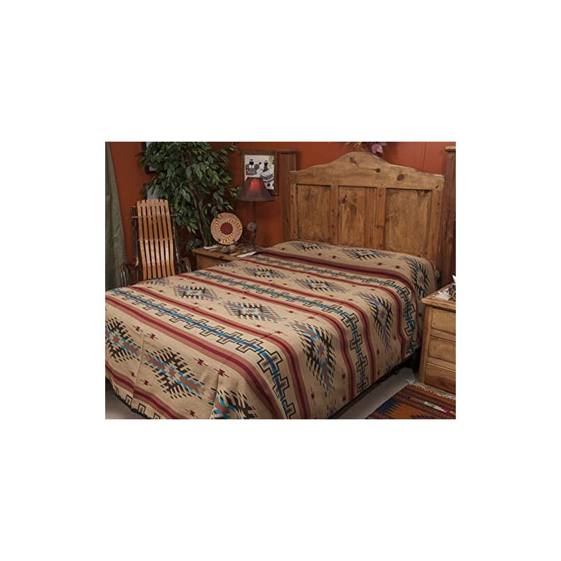 Mission Del Rey Western Bedding Collection - Isleta Tan King