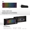 FANTECH MAXFIT61 RGB con cable 60% teclado mecánico, 61 teclas