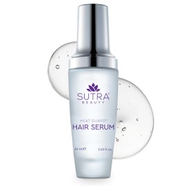SUTRA Heat Guard Hair Serum for Frizzy, Dry & Damaged Hair - Thermal Protecting Serum Hydrates, Protects & Repairs Against Heat with Hyaluronic Acid & Jojoba Oil - Anti-Frizz Haircare Products