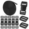 BEYOURD 3/4" Buckles and Straps Set: 6 Yards of Thick