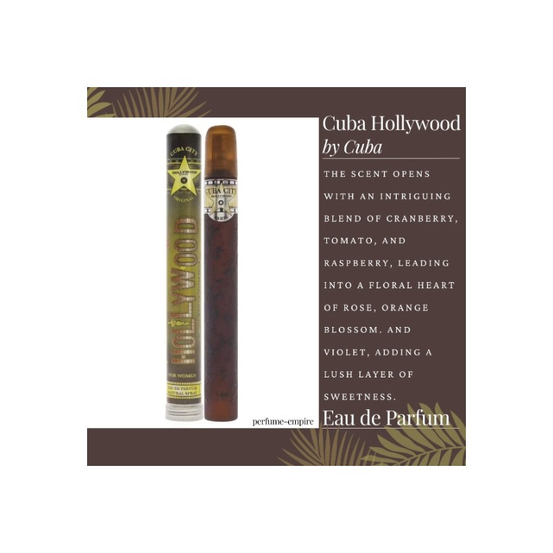 Cuba Hollywood by Cuba perfume for women EDP 1.17 oz