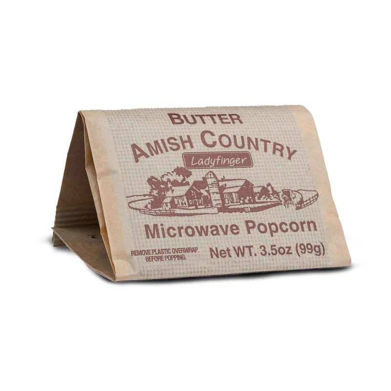Amish Country Popcorn | Old Fashioned Microwave Popcorn | 10