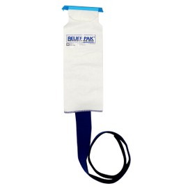 Relief Pak 11-1241 Insulated Ice Bag with Foam Belt and Velcro, 5 x 13"