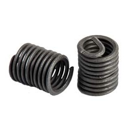 Kato 2TNC-06C-0207W, 6-32 UNC, 0.207in, 304 SS, Dry Film Lubricant, Non-Locking Tangless Insert - Meets NAS1130-06-15D, 100 pcs