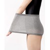 Cervin Far Infrared Silk Belly Wrap Gray