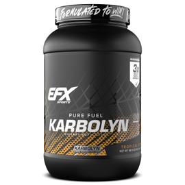 EFX Sports Karbolyn Fuel | Fast-Absorbing Carbohydrate Powder | Carb Load, Sustained Energy, Quick Recovery | Stimulant Free | 37 Servings (Tropical Storm)