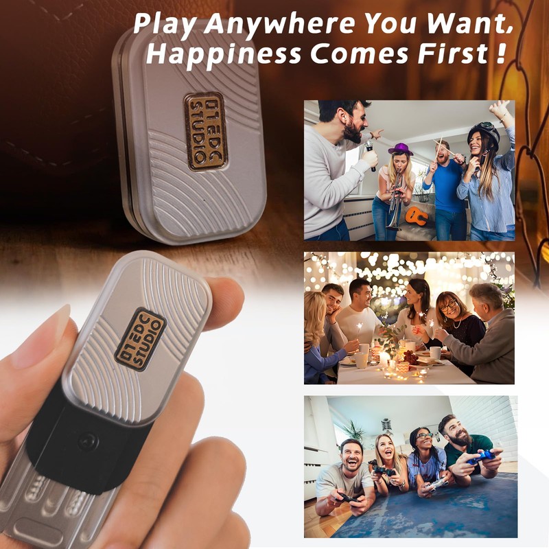 Fidget Slider - 3-Layer Fidget Slider Toys for Adults, Mechanical