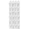 Simple Houseware 24 Pockets Large Clear Pockets Over The Door