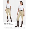 MoFiz Women's Silicone Full Seat Horse Riding Pants Zipper Pockets