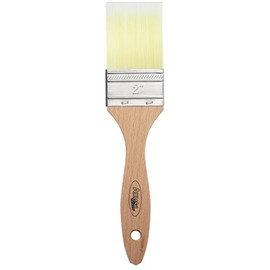 Axus Decor Wood Finishing & Varnish Brush (Lime Series) - 2"/50mm - For Applying All Stains & Lacquers Without Dripping, Eco-friendly Natural-Feel Handles, Anti-Rust Stainless Steel, Ultra-Smooth