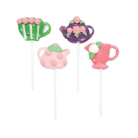 Tea Party Suckers (set of 12 individually wrapped lollipops)