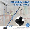 Goldshire 4 Pack Adjustable Support Pole, Construction Rods for Cabinet