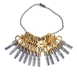 Pocket Watch Key Assortment Set 14 Sizes 00 - 12 Winder Tool for Pocketwatch Kit